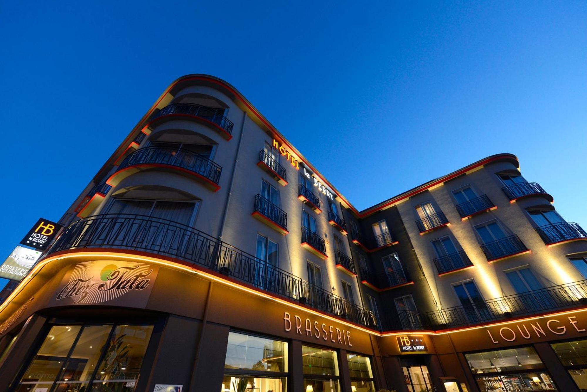 Hotel Le Berry Saint-Nazaire Exterior foto